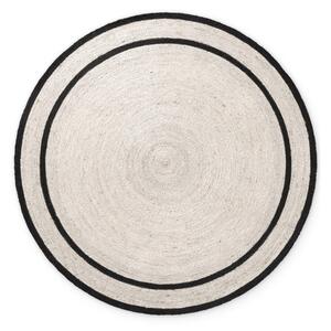 Covor în culoare naturală deschisă reversibil/țesut manual rotund din iută ø 150 cm Lina – Hanse Home