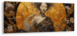 Tablou - Doamnă japoneză (120x50 cm)