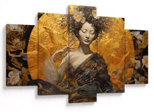 Tablou - Doamnă japoneză (150x105 cm)
