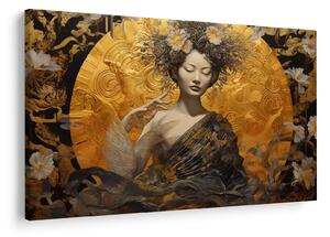 Tablou - Doamnă japoneză (90x60 cm)