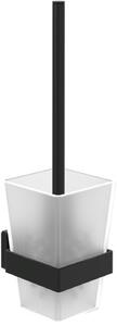 Villeroy & Boch Elements perie de toaletă înșurubat sticlă-negru TVA152017000K5