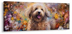 Tablou - Happy Dog II. (120x50 cm)