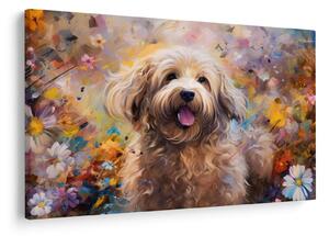 Tablou - Happy Dog II. (90x60 cm)