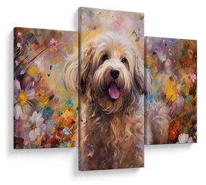Tablou - Happy Dog II. (90x60 cm)