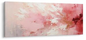 Tablou - Abstract roz (120x50 cm)