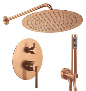 Set de dus incastrat Rea Argon Brush Copper + BOX