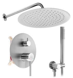 Set de dus incastrat Rea Foss Clif Nickel Brush + BOX