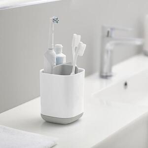 Joseph Joseph Easy Store pahar pentru periuta de dinti alb-gri 70509