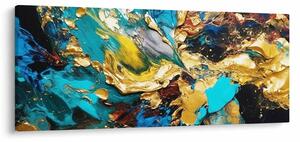 Tablou - Pictură în ulei texturată (120x50 cm)