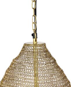 Lampă suspendată orientală aur 25 cm - Nidum