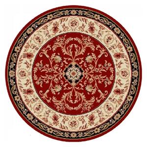 Covor Rotund cu model floral clasic – Lotus 523 Selectează mărime: 100 X 100