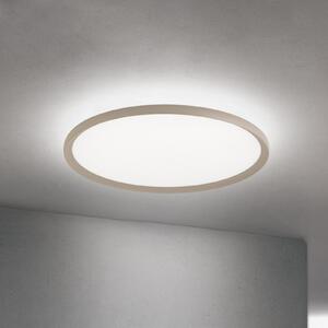 ORION Plafonieră LED Kant, Ø 60 cm kaki, CCT metal/plastic, reglabil, Verde, Camera de zi / sufragerie, Aluminiu, Modern
