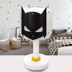 Dalber Lampa de masă pentru copii Dark Hero, G4, Ø 15 cm, Negru, Camera copiilor, Plastic