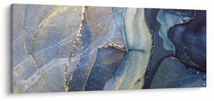 Tablou - Abstracție cu cerneală cu alcool (120x50 cm)