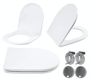 Capac WC UF FLAT WHITE CARLO