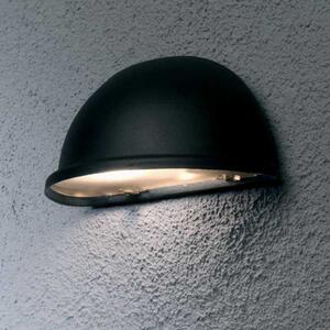 Konstsmide Aplică de exterior Torino E14, negru, Negru, Metal, Modern