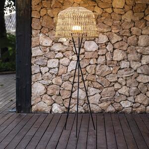 Newgarden Amalfi lampă LED picior, int și exterior, reglabil, Negru, Camera de zi / sufragerie, Metal, Tripod