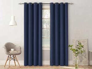 Draperie OXFORD LIGHT 140x270 cm, albastru inchis Agatat: Rejansa