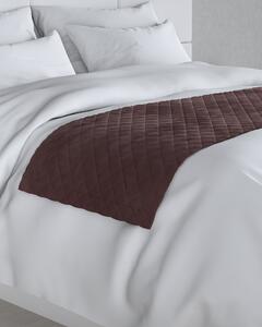 Cuvertură tip runner hotelier Velvet 60x200 cm culoare roșu Țesătură gloss, catifea