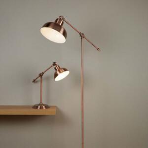 Searchlight Lampă podea Macbeth din metal cupru trendy, Cupru, Camera de zi / sufragerie, Metal, Design industrial