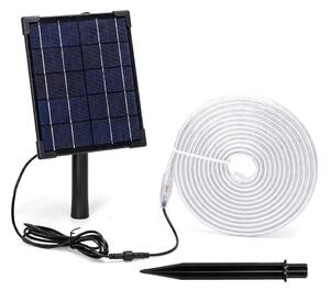 Bandă LED RGB solară dimabilă LED/5W/3,2V 5+2m IP65 + telecomandă