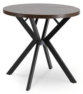 JAKS Masa rotundă extensibilă 80 - 160 cm nuc Dorian