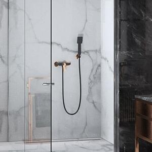 FDesign Seppia baterie de duș perete negru FD1-SPA-7-25