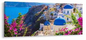 Tablou - Santorini, Grecia (120x50 cm)
