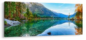 Tablou - Lacul Hintersee (120x50 cm)