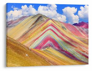 Tablou - Muntele Curcubeu, Peru (70x50 cm)