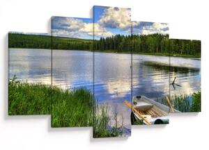 Tablou - Sat pitoresc (150x105 cm)