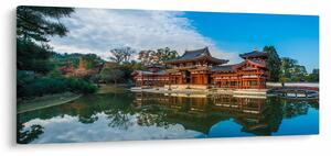 Tablou - Templul Byodo-in, Japonia (120x50 cm)