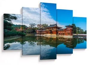 Tablou - Templul Byodo-in, Japonia (150x105 cm)