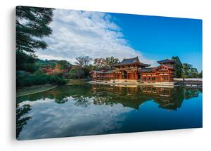 Tablou - Templul Byodo-in, Japonia (90x60 cm)