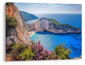 Tablou - Plaja Navagio, Grecia (70x50 cm)