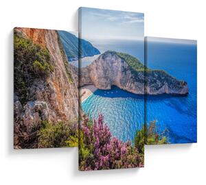 Tablou - Plaja Navagio, Grecia (90x60 cm)