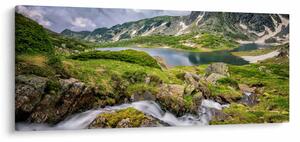 Tablou - Vedere la Muntele Rila (120x50 cm)