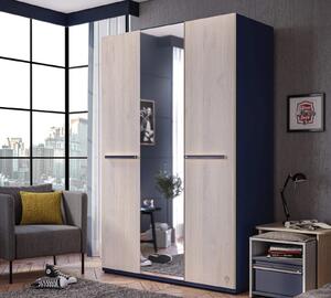 Dulap cu trei usi pentru camera copii Colectia Trio 135x61x203.5 cm