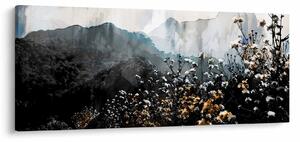 Tablou - Ilustrație de flori sălbatice (120x50 cm)