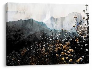 Tablou - Ilustrație de flori sălbatice (70x50 cm)