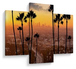 Tablou - Panorama din Los Angeles (90x60 cm)