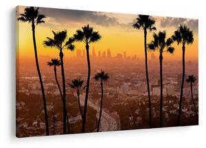 Tablou - Panorama din Los Angeles (90x60 cm)