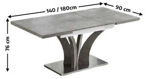Masa Living Extensibila KJT385 Gri