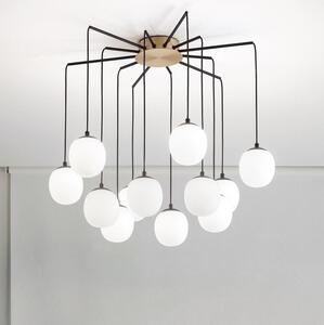 Lustră LED pe cablu Ideal Lux RHAPSODY 12xG9/3W/230V alamă