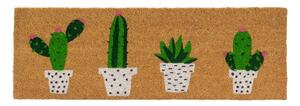 Covoraș de intrare din fibre de nucă de cocos 25x75 cm Cactus – Casa Selección