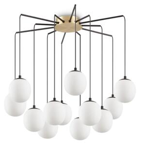 Lustră LED pe cablu Ideal Lux RHAPSODY 12xG9/3W/230V alamă