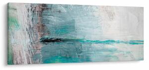 Tablou - pictură abstractă în ulei (120x50 cm)