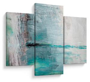 Tablou - pictură abstractă în ulei (90x60 cm)