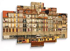 Tablou - Cartierul Waterfront, Portugalia (150x105 cm)