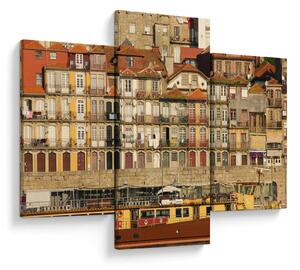 Tablou - Cartierul Waterfront, Portugalia (90x60 cm)